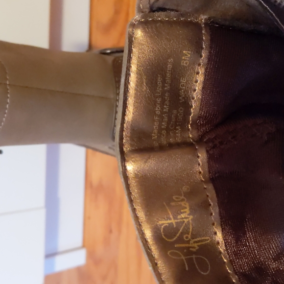 Life Stride taupe ankle boots size 8 - Picture 5 of 5